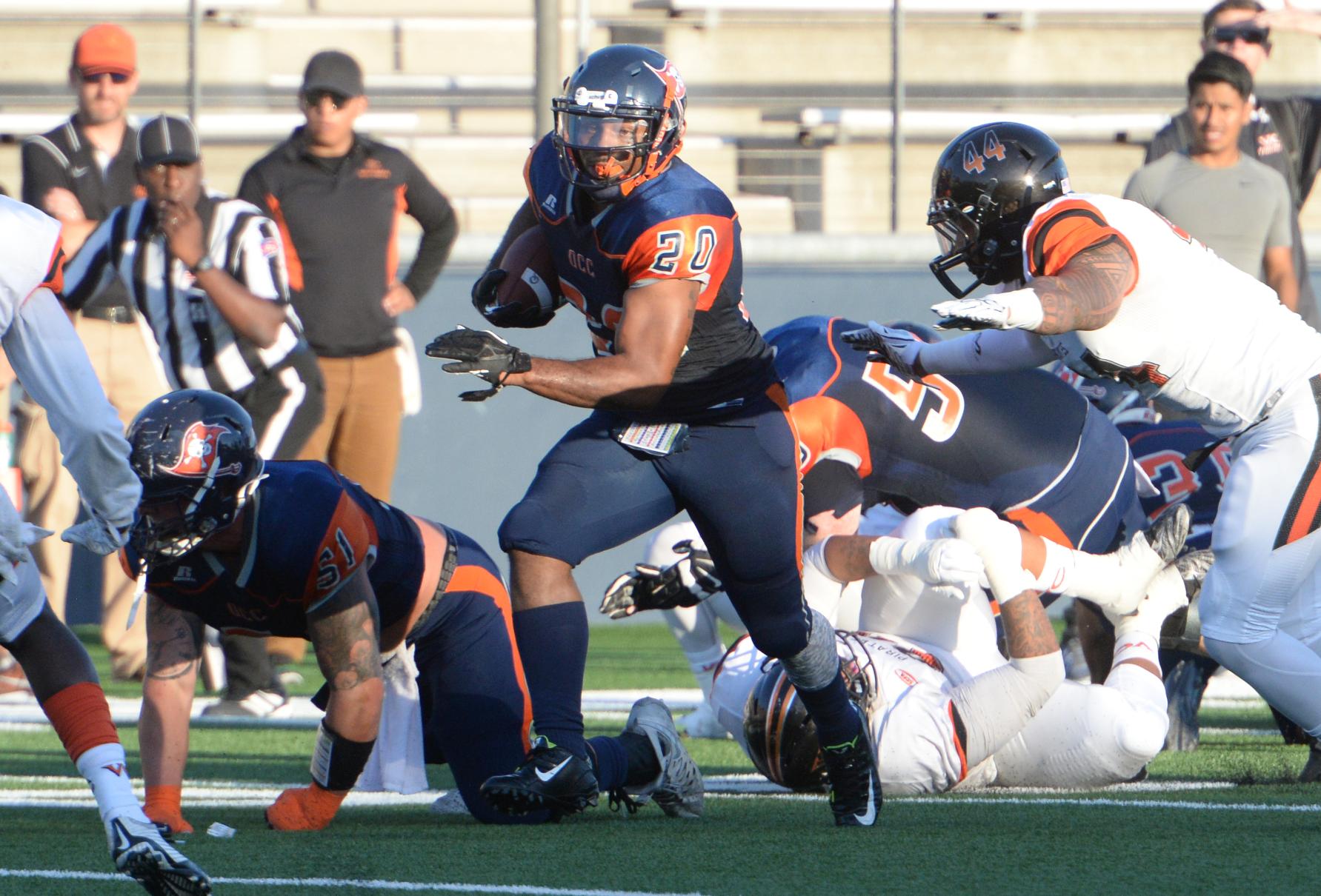 Pirates come up short against Mounties