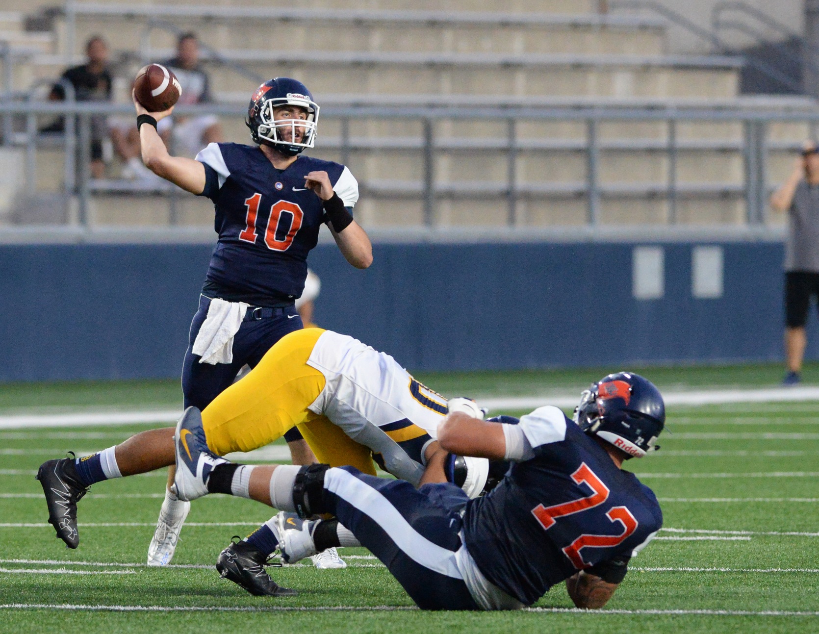 Pirates find win column with 44-28 win over Corsairs