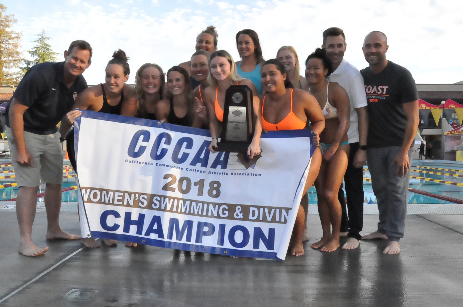 Pirate women top them all en route to state swimming championship!