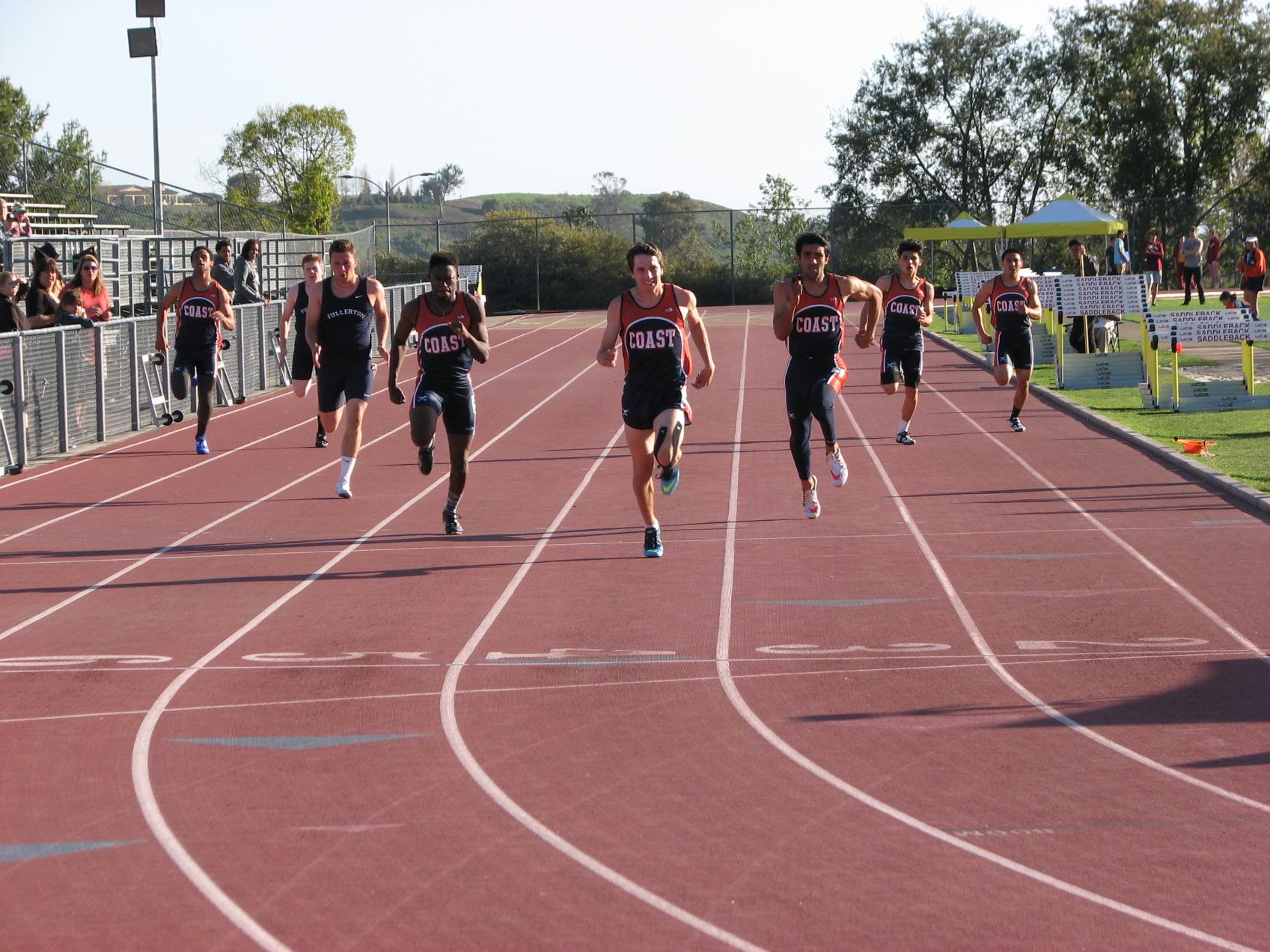 Pirates prevail over Saddleback, Fullerton at OEC tri-meet