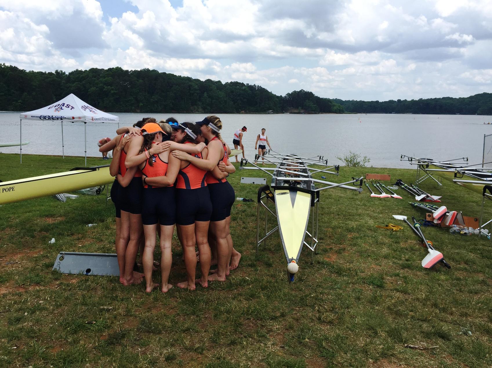 Women's Crew earns two silvers at ACRAs!