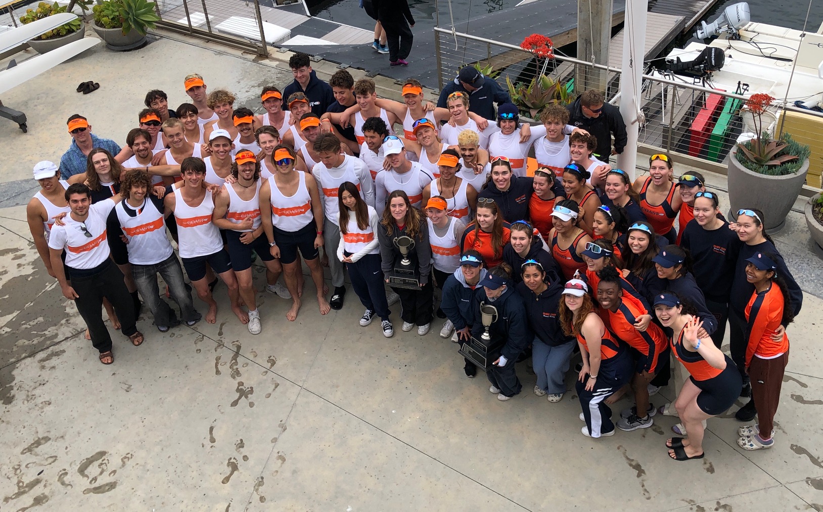 Pirate men, women each capture Collins Cup