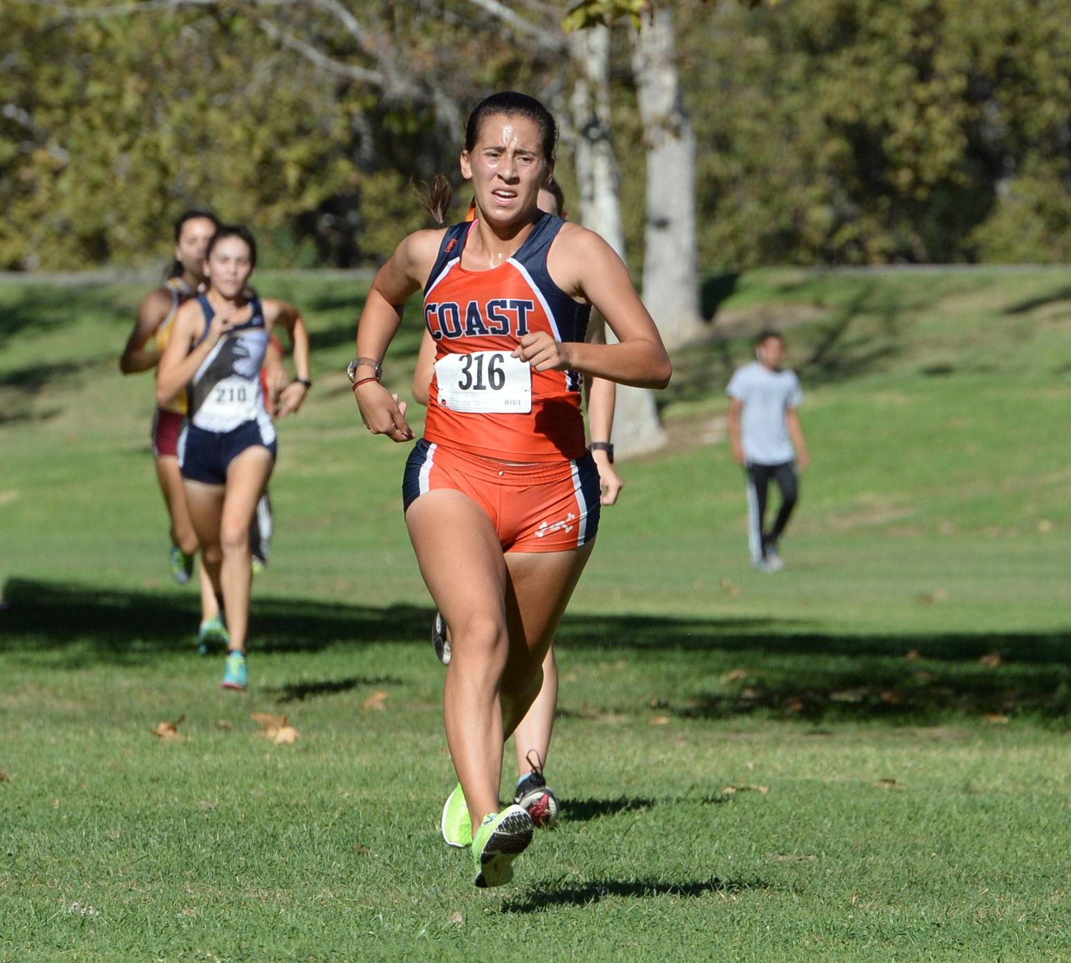Coast women place eighth at CCCAA Meet